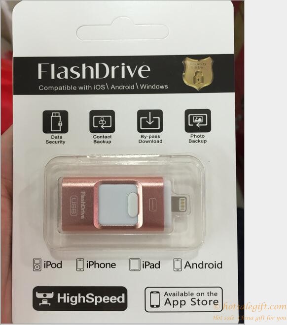 hotsalegift otg usb flash drive mobile phone usb flash drive iphone 5