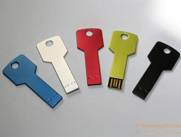 hotsalegift wholesale custom logo high quality metal key usb flash drive