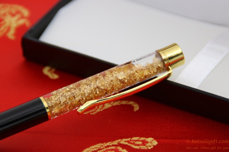 hotsalegift 24k gold foil metal ballpoint pen 4