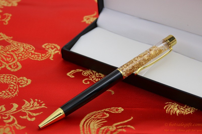 hotsalegift 24k gold foil metal ballpoint pen 5