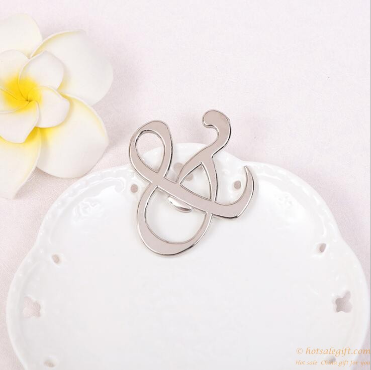 hotsalegift metal ampersand bottle opener 1