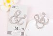 Metalen Ampersand flesopener "Mr. & Mrs."