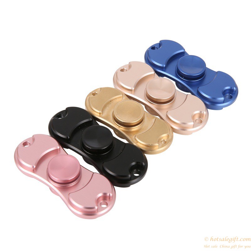 hotsalegift aluminum alloy metal fidget spinner hand spinner anti stress toy 1