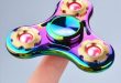 Factory wholesale variety of design popular colorful fidget spinner toy