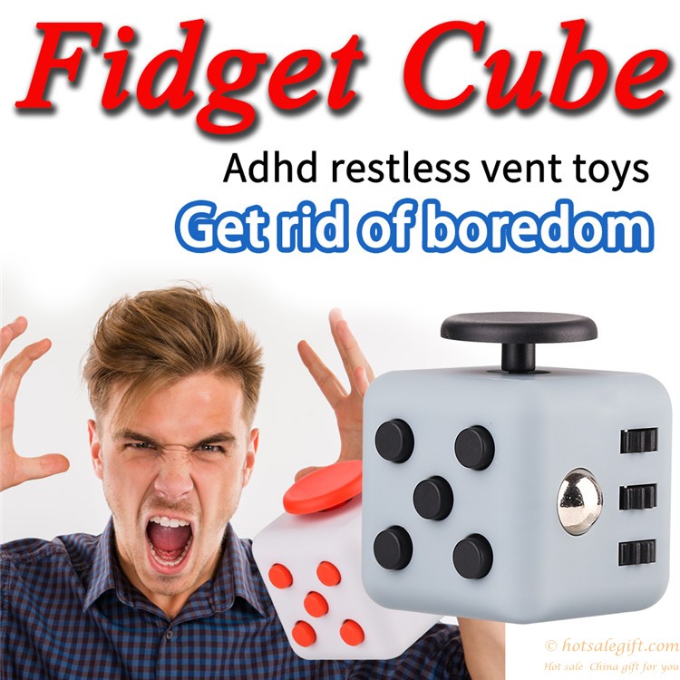 hotsalegift mini magic anti stress toy fidget cube adults kids