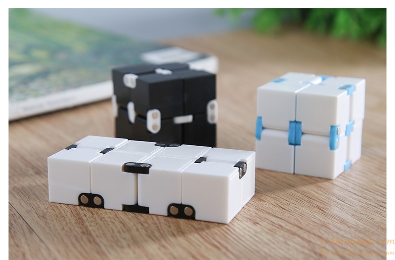 hotsalegift brand abs plastic infinity cube stress relief fidget cube 6