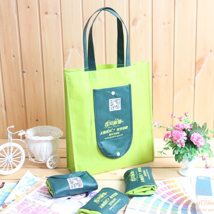 hotsalegift cheap wholesale pp nonwoven bags green shopping bags 3