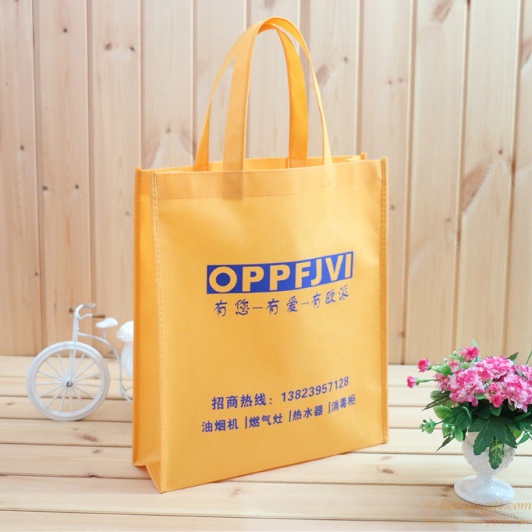 hotsalegift cheap wholesale pp nonwoven bags green shopping bags 6