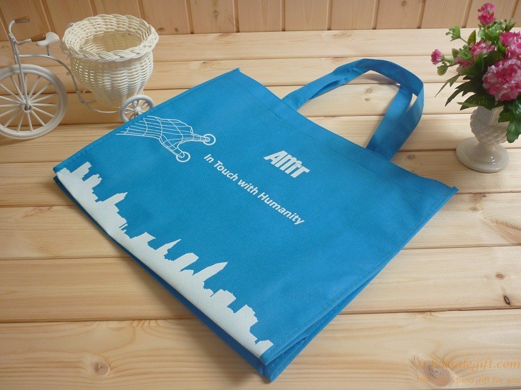 hotsalegift cheap wholesale pp nonwoven bags green shopping bags 7