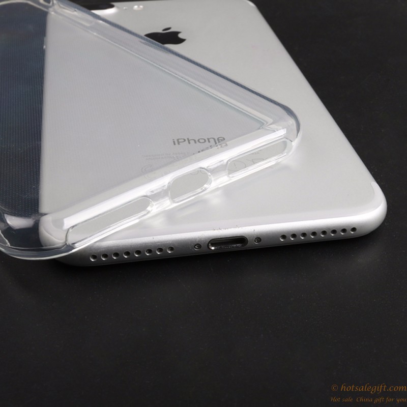 hotsalegift crystal clear tpu waterproof phone case iphone 8