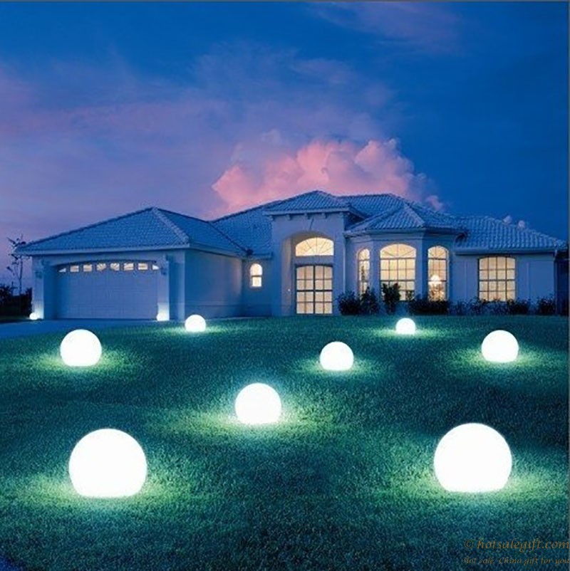 hotsalegift led lights rgb ball shape 16 colorchanging waterproof led lamp 4