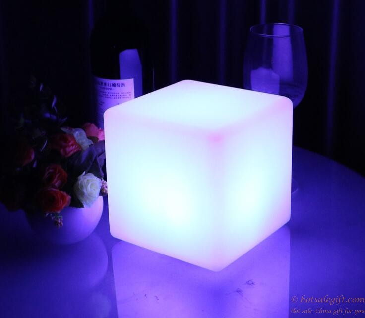 hotsalegift magic color changing led cube rgb lamp 2