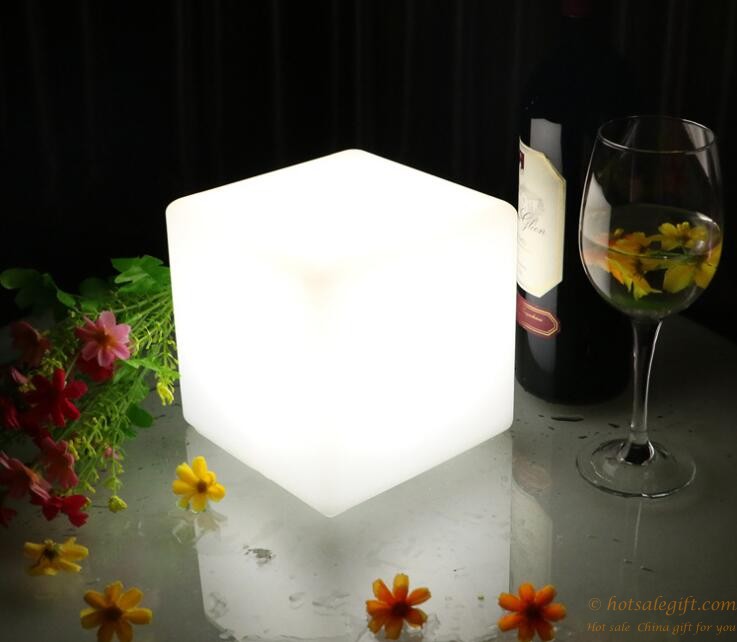 hotsalegift magic color changing led cube rgb lamp 3