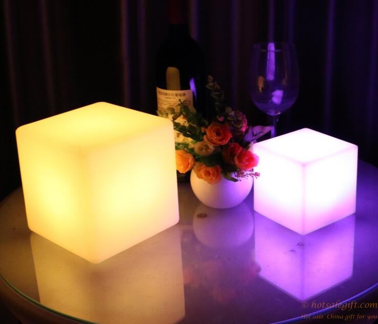 hotsalegift magic color changing led cube rgb lamp 4