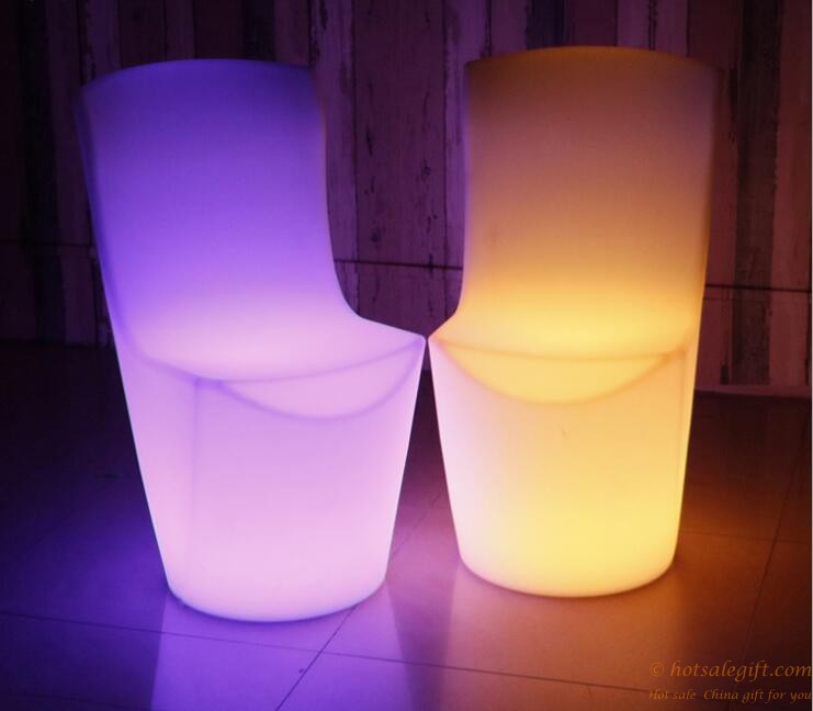 hotsalegift modern design 16 colors changing night club led table lighting bar chairs tables 4