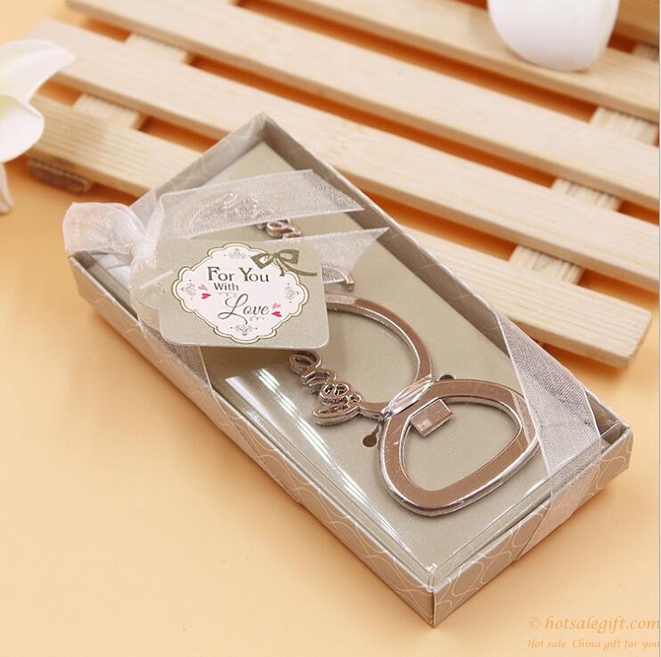 hotsalegift infinity love zinc alloy beer bottle opener wedding favors 3