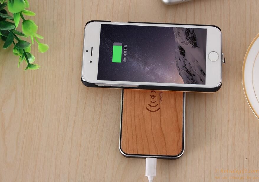 hotsalegift 3 coils qi wireless charger for iphone samsung55