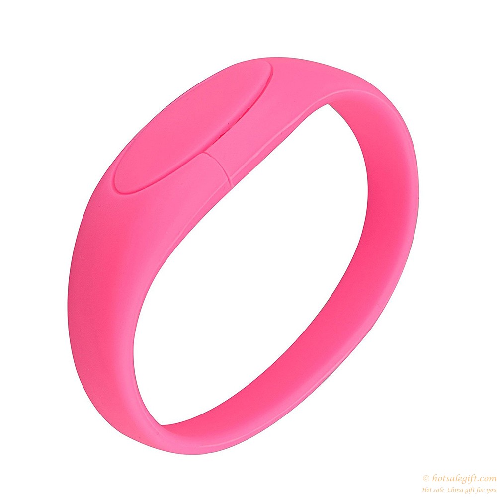 hotsalegift custom pvc bracelet wristband usb flash drive235