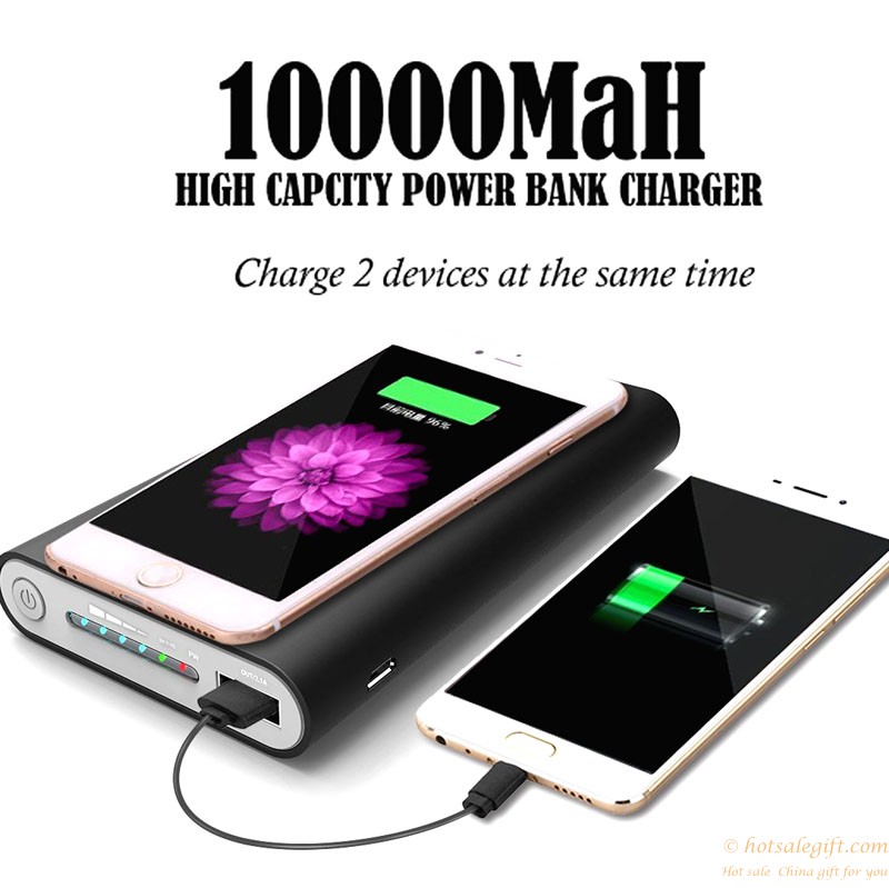 hotsalegift hot sale qi wireless power bank charger 8