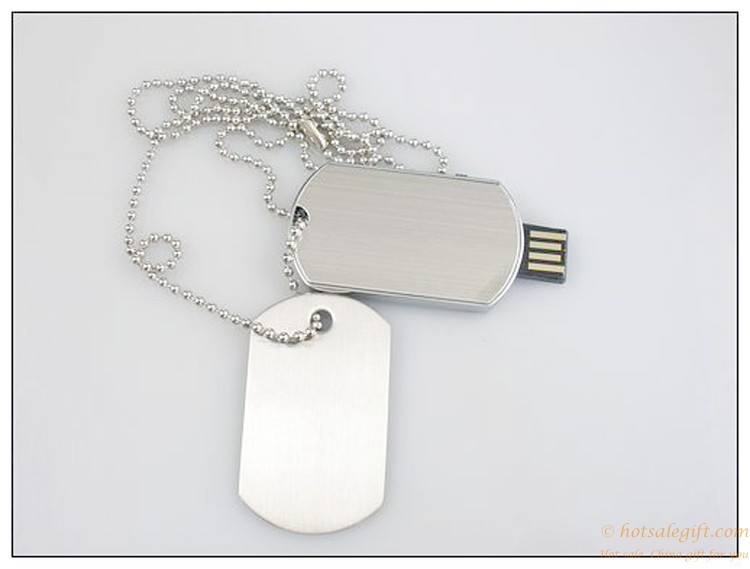 hotsalegift mini portable dog tag keychain usb flash drive125