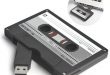 Κάρτα ρετρό κασέτας Μονάδα flash USB Λογότυπο 8GB προσαρμοσμένο