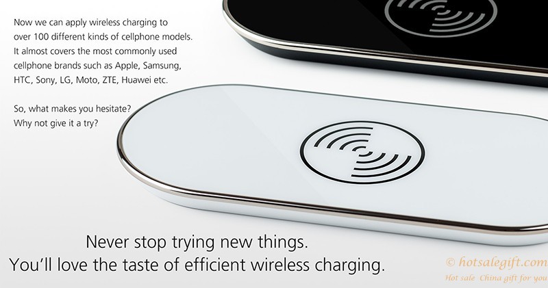 hotsalegift slim design wireless charger for iphone android78