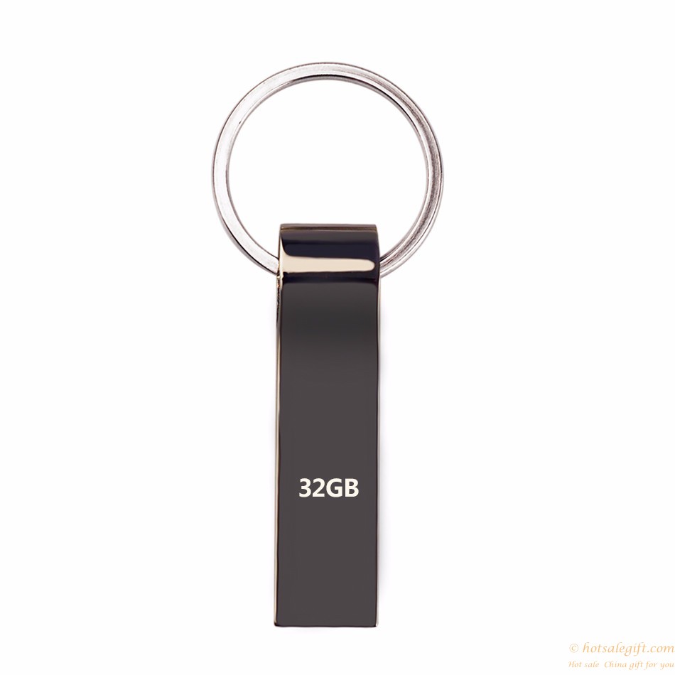 hotsalegift waterproof silver metal keychain usb flash drive53