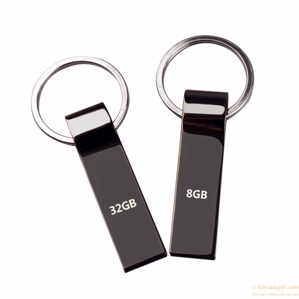 hotsalegift waterproof silver metal keychain usb flash drive78
