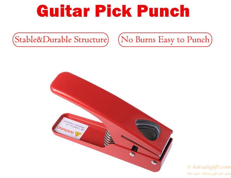 hotsalegift portable and durable guitar pick punch36236